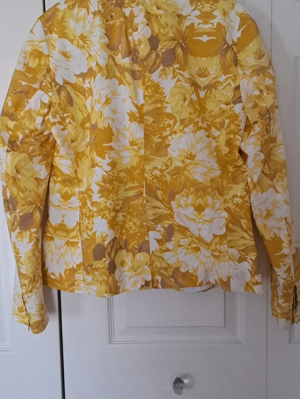 Talbots Floral Blazer - Picture 5 of 8